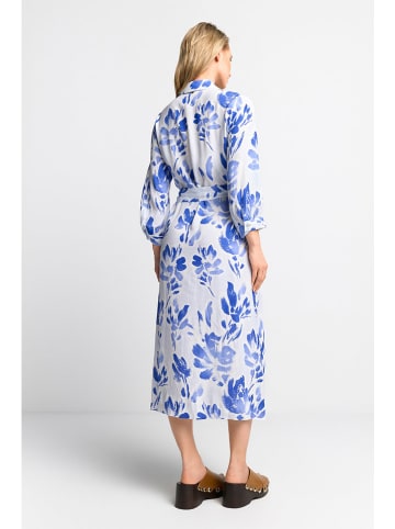 Rich & Royal Jurk wit/blauw