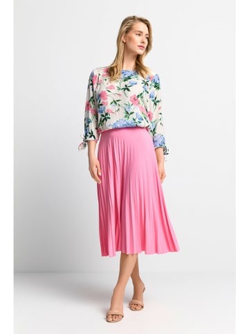 Rich & Royal Bluse in Creme/ Rosa/ Hellblau
