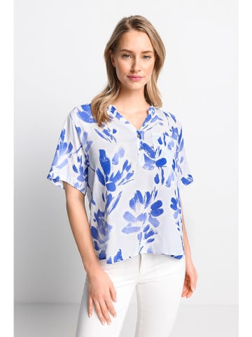 Rich & Royal Blouse wit/blauw