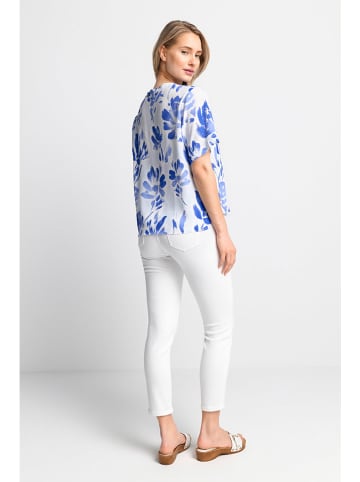 Rich & Royal Blouse wit/blauw