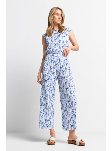 Rich & Royal Hose in Weiß/ Blau