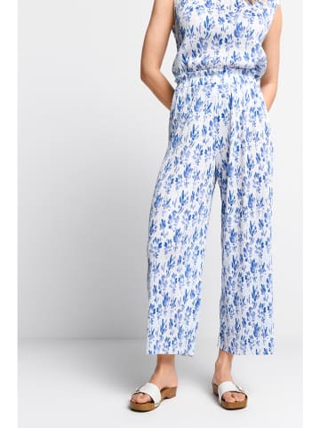 Rich & Royal Broek wit/blauw