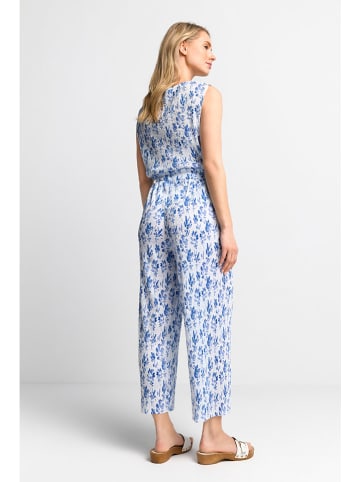 Rich & Royal Broek wit/blauw