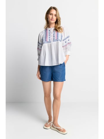Rich & Royal Blouse wit/blauw