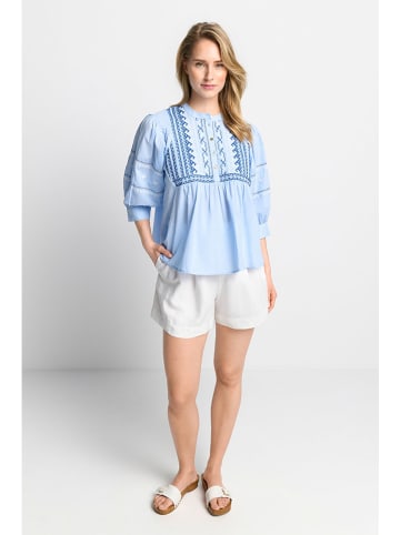 Rich & Royal Bluse in Hellblau
