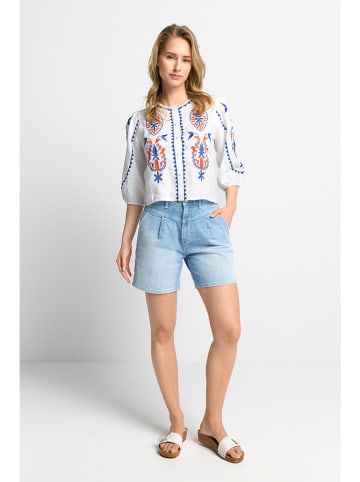 Rich & Royal Jeansshorts in Hellblau