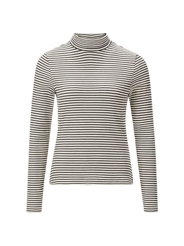 Rich&Royal Longsleeve zwart/wit