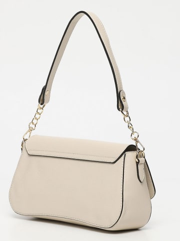 maison héritage PARIS Leren schoudertas "Lina" beige - (B)28 x (H)14 x (D)7 cm