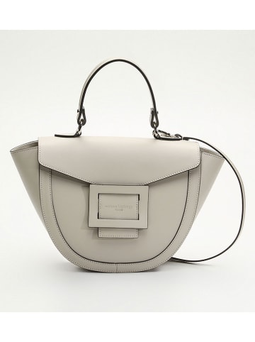 maison héritage PARIS Leren handtas "Votti" beige - (B)28 x (H)21 x (D)9 cm