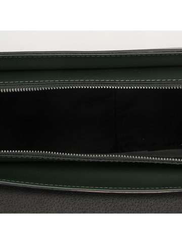 maison héritage PARIS Leder-Henkeltasche "Votti" in Dunkelgrün - (B)28 x (H)21 x (T)9 cm