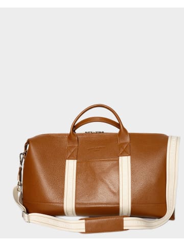 maison héritage PARIS Leder-Weekender "Saul MH" in Hellbraun - (B)53 x (H)35 x (T)18 cm