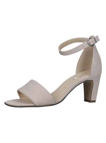 Gabor Leren haksandalen beige
