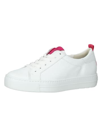 Paul Green Leder-Sneakers in Weiß