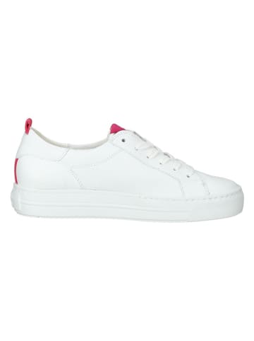 Paul Green Leder-Sneakers in Weiß