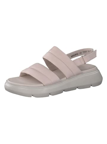 Paul Green Leder-Sandalen in Rosa