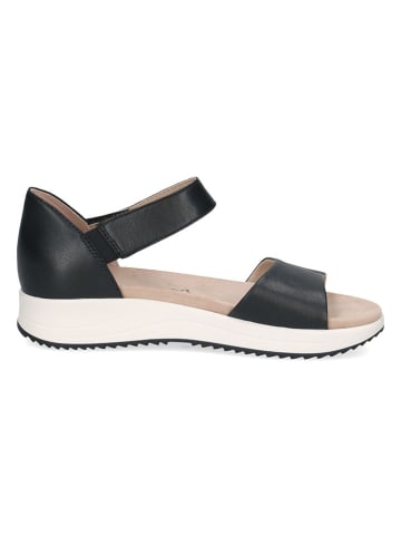 Caprice Leren sandalen donkerblauw