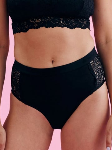 The Female Company Taillenperiodenslip "Extra Strong" in Schwarz