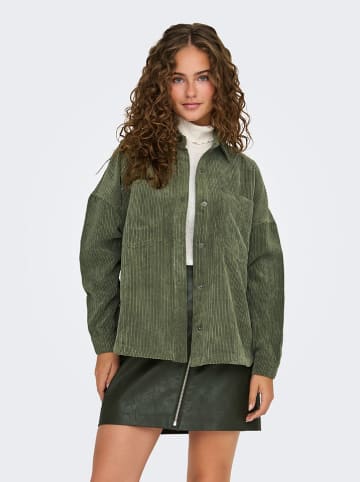 ONLY Koszula sztruksowa w kolorze khaki