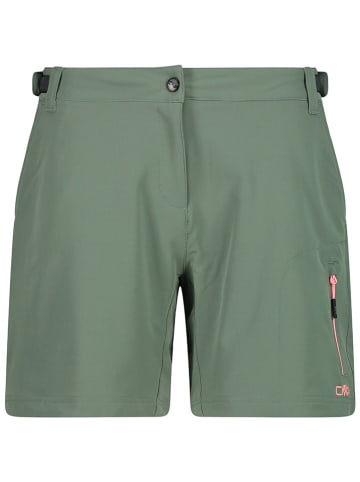 CMP 3in1-Fahrradshorts in Khaki/ Schwarz