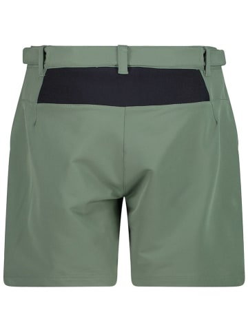 CMP 3in1-Fahrradshorts in Khaki/ Schwarz