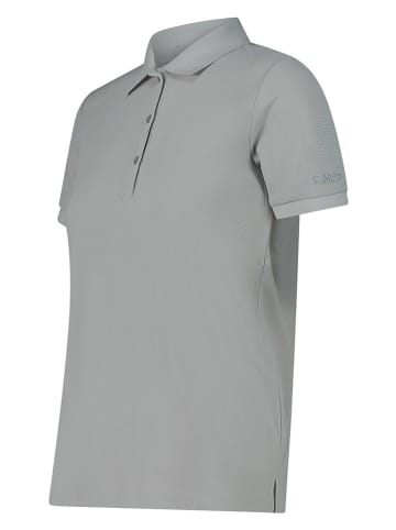 cmp Funkcyjna koszulka polo w kolorze szarym