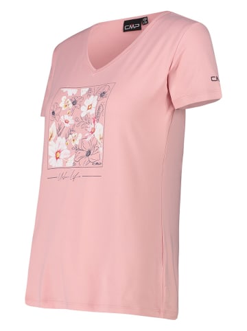 CMP Functioneel shirt lichtroze