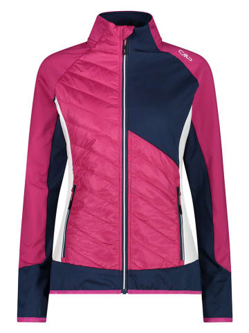 CMP Hybridjacke in Pink/ Dunkelblau