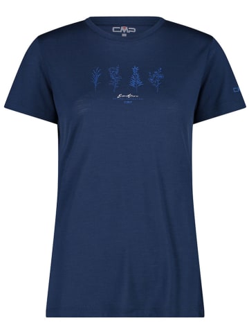 CMP Functioneel shirt donkerblauw