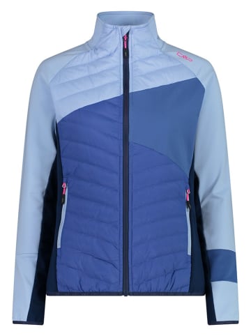 CMP Hybridjacke in Hellblau/ Blau