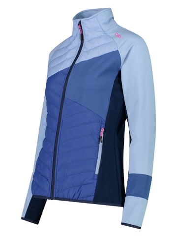 CMP Hybridjacke in Hellblau/ Blau
