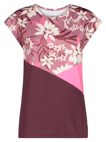 CMP Functioneel shirt bruin/lichtroze
