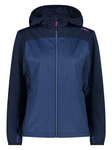 CMP Softshelljas donkerblauw