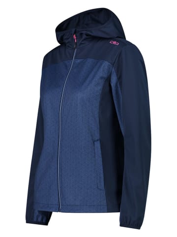 CMP Softshelljas donkerblauw