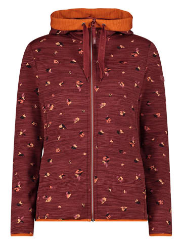 CMP Fleece jas bordeaux