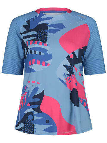 CMP Functioneel shirt roze/blauw