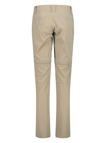 CMP Zipp-Off-Funktionshose in Beige