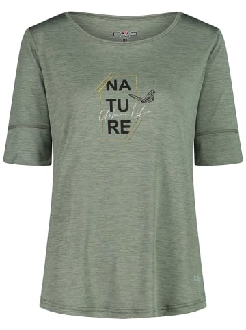 CMP Functioneel shirt kaki