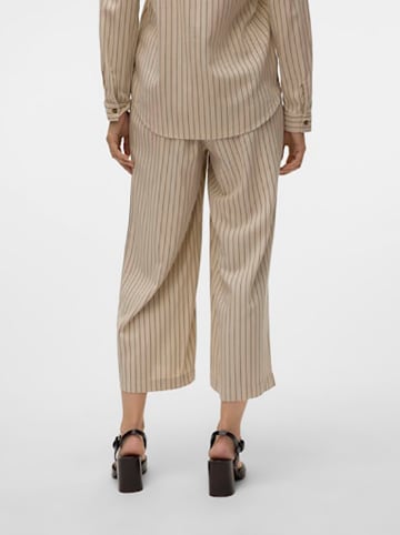 Vero Moda Hose in Beige/ Schwarz