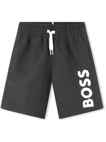 Hugo Boss Kids Badeshorts in Schwarz
