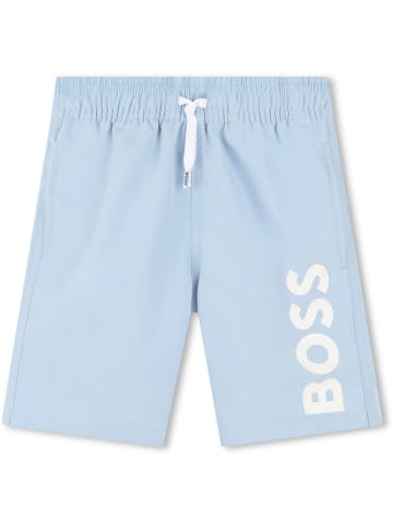 Hugo Boss Kids Zwemshort lichtblauw