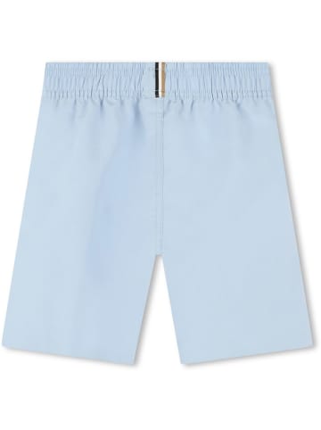 Hugo Boss Kids Szorty kąpielowe w kolorze błękitnym