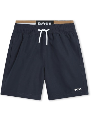 Hugo Boss Kids Badeshorts in Dunkelblau