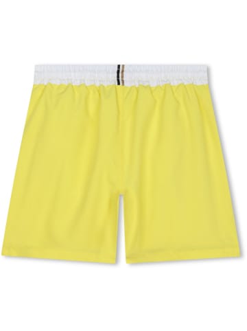 Hugo Boss Kids Badeshorts in Gelb