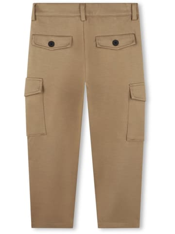 Hugo Boss Kids Bojówki w kolorze beżowym