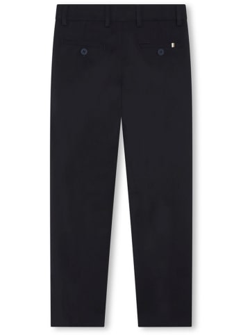 Hugo Boss Kids Spodnie chino w kolorze czarnym