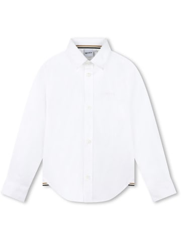 Hugo Boss Kids Hemd in Weiß