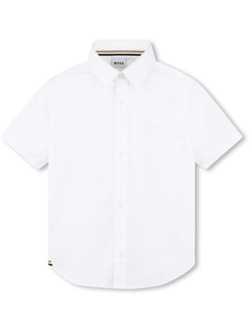 Hugo Boss Kids Hemd in Weiß