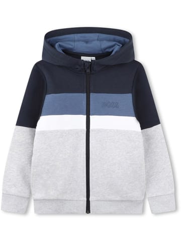 Hugo Boss Kids Sweatjacke in Grau