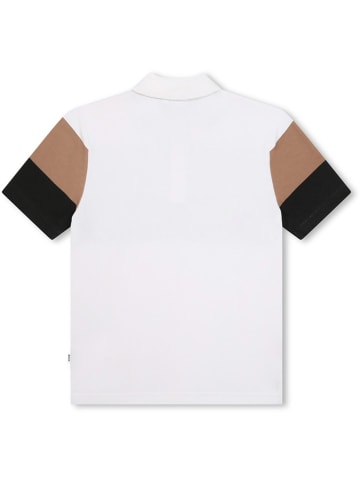 Hugo Boss Kids Poloshirt in Weiß