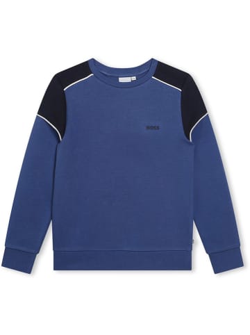 Hugo Boss Kids Sweatshirt in Blau